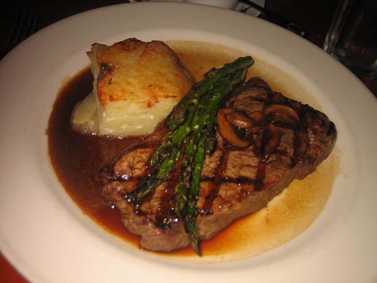 Filete de ternera a la plancha