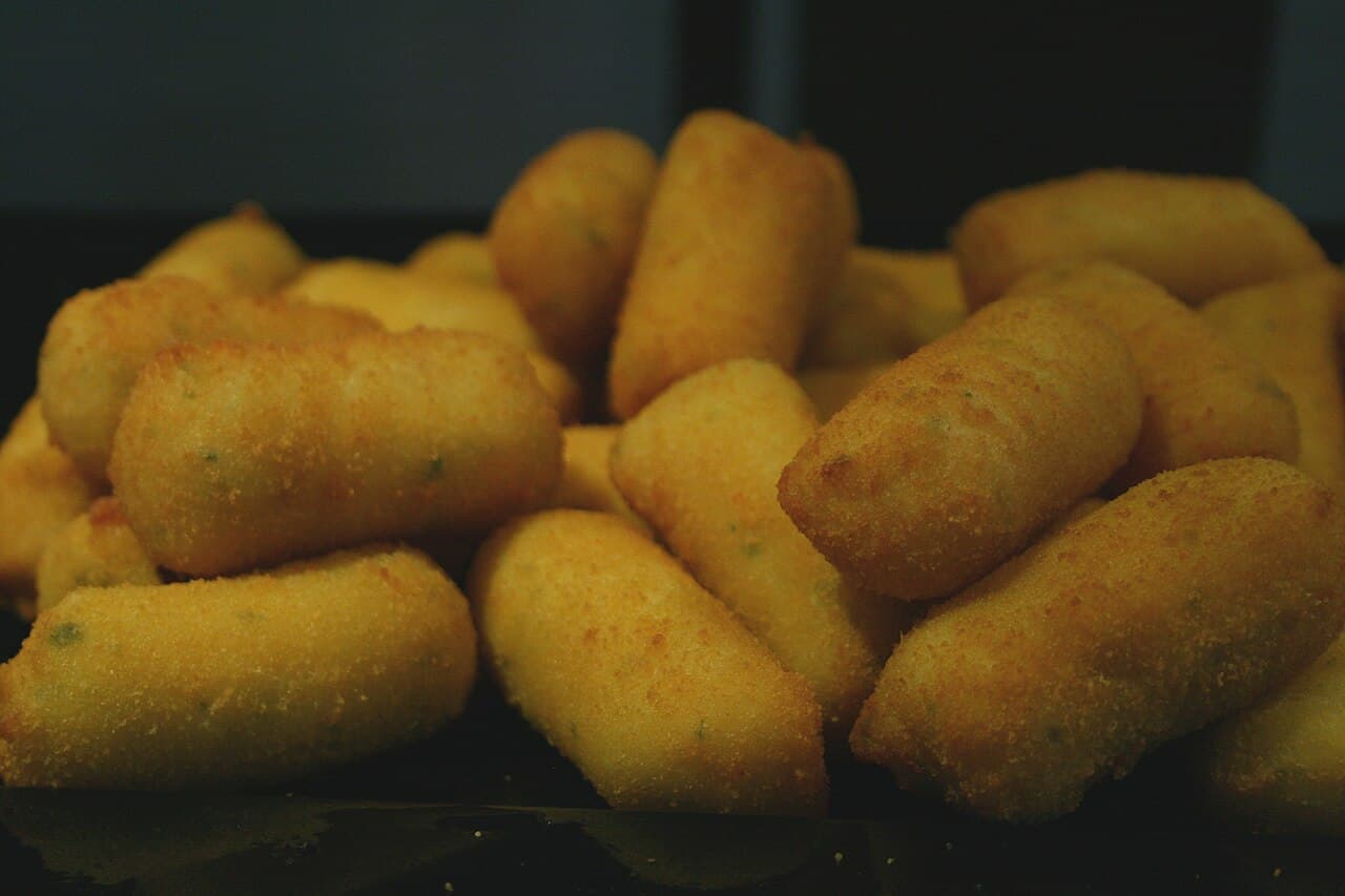 Croquetas artesanas de la casa
